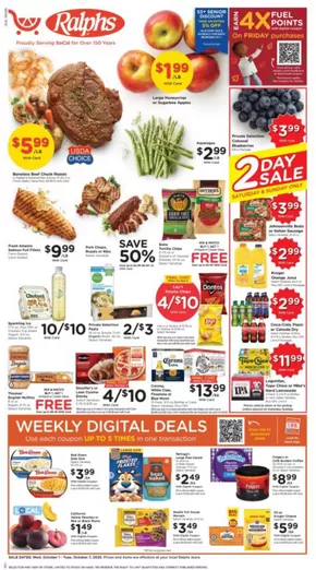Ralphs catalogue in Sherman TX | Special offers for you | 2025-10-01T00:00:00.000Z - 2025-10-08T00:00:00.000Z