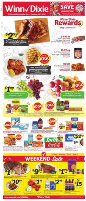 Winn Dixie catalogue in Navarre FL | Discover attractive offers | 2025-10-01T00:00:00.000Z - 2025-10-07T00:00:00.000Z