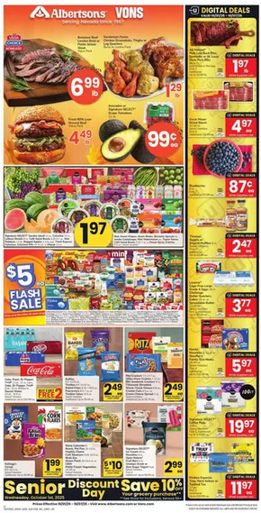 Vons catalogue | Weekly Ad - Southwest | 2025-10-01T00:00:00.000Z - 2025-10-07T00:00:00.000Z