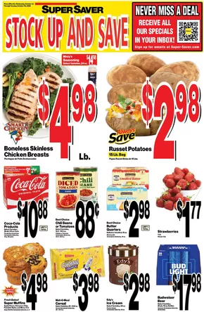 Super Saver catalogue | Current deals and offers | 2025-10-01T00:00:00.000Z - 2025-10-07T00:00:00.000Z