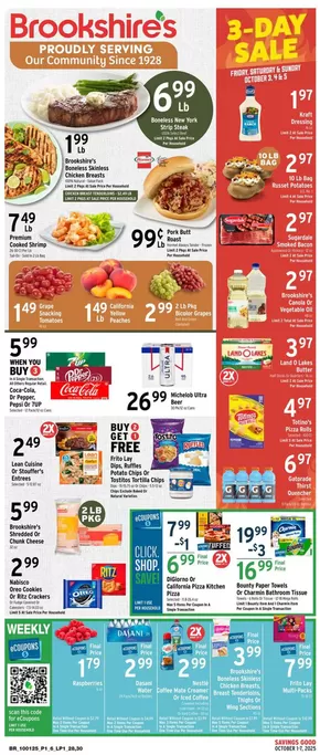 Brookshire's catalogue in Springtown TX | Our best deals for you | 2025-10-01T00:00:00.000Z - 2025-10-07T00:00:00.000Z