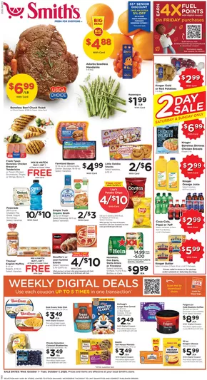 Smith's catalogue in Logan UT | Great offer for bargain hunters | 2025-10-01T00:00:00.000Z - 2025-10-07T00:00:00.000Z