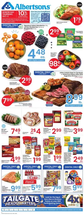Albertsons catalogue | Our best deals for you | 2025-10-01T00:00:00.000Z - 2025-10-07T00:00:00.000Z