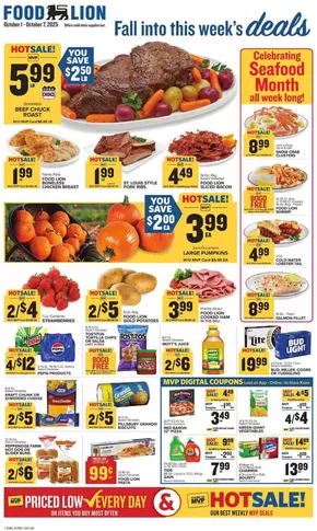 Food Lion catalogue in Scranton PA | Great offer for all customers | 2025-10-01T00:00:00.000Z - 2025-10-07T00:00:00.000Z
