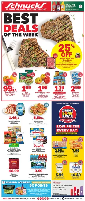 Schnucks catalogue in Waterloo IL | Our best bargains | 2025-10-01T00:00:00.000Z - 2025-10-07T00:00:00.000Z