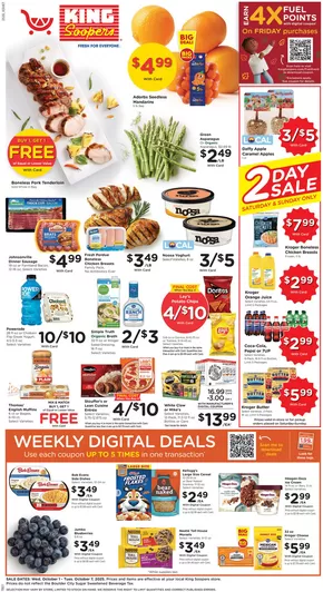 King Soopers catalogue in Arvada CO | Weekly Ad | 2025-10-01T00:00:00.000Z - 2025-10-07T00:00:00.000Z