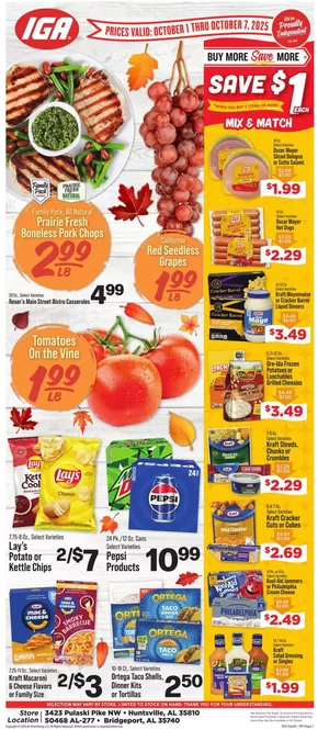 IGA catalogue in Gaithersburg MD | Special offers for you | 2025-10-01T00:00:00.000Z - 2025-10-07T00:00:00.000Z