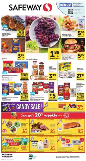 Safeway catalogue | Great discounts on selected products | 2025-10-01T00:00:00.000Z - 2025-10-07T00:00:00.000Z