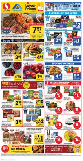 Safeway catalogue | Attractive special offers for everyone | 2025-10-01T00:00:00.000Z - 2025-10-07T00:00:00.000Z