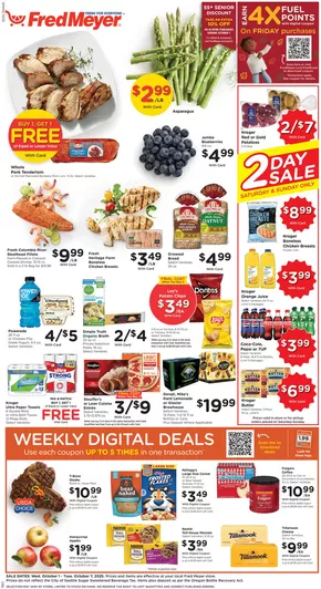 Fred Meyer catalogue in Walnut Creek CA | Top deals and discounts | 2025-10-01T00:00:00.000Z - 2025-10-07T00:00:00.000Z