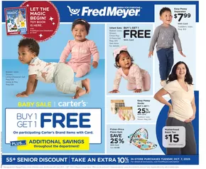 Fred Meyer catalogue in Walnut Creek CA | Great discounts on selected products | 2025-10-01T00:00:00.000Z - 2025-10-07T00:00:00.000Z