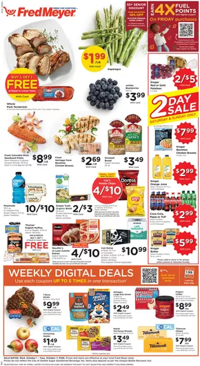 Fred Meyer catalogue in Walnut Creek CA | Top offers for all bargain hunters | 2025-10-01T00:00:00.000Z - 2025-10-07T00:00:00.000Z