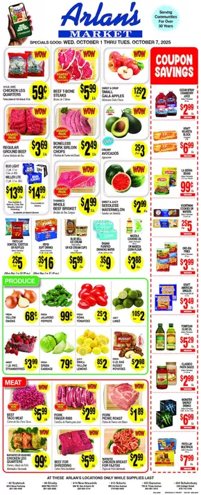 Arlan's Market weekly ad
