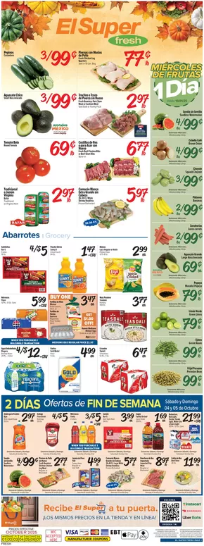 El Super catalogue | Top deals and discounts | 2025-10-01T00:00:00.000Z - 2025-10-07T00:00:00.000Z