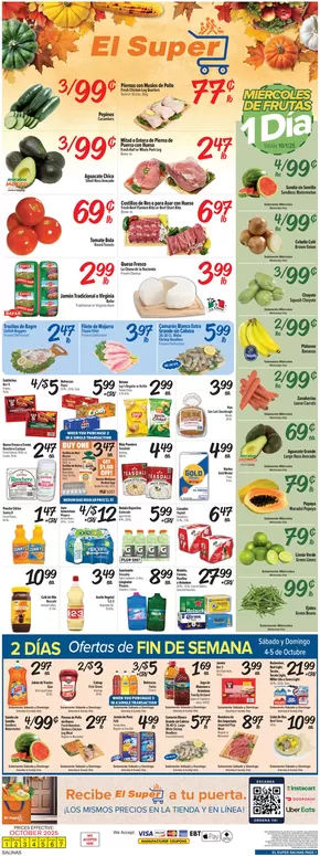 El Super catalogue | Current special promotions | 2025-10-01T00:00:00.000Z - 2025-10-07T00:00:00.000Z