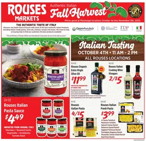 Rouses catalogue in Gulf Shores AL | Special offers for you | 2025-10-01T00:00:00.000Z - 2025-11-05T00:00:00.000Z