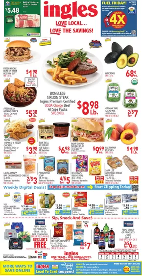 Ingles Markets catalogue in Etowah NC | Top deals for all customers | 2025-10-01T00:00:00.000Z - 2025-10-15T00:00:00.000Z