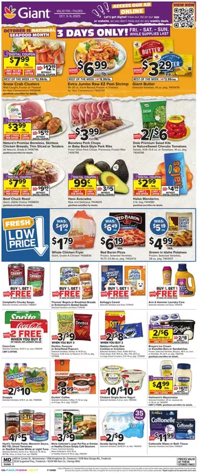 Giant Food catalogue in Brookhaven PA | Weekly Circular | 2025-10-03T00:00:00.000Z - 2025-10-09T00:00:00.000Z