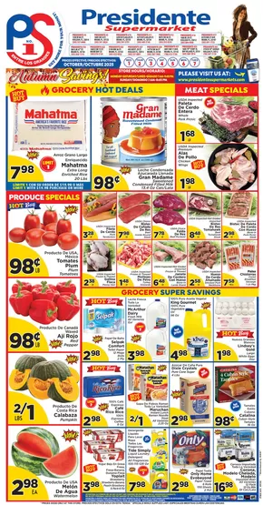 Presidente catalogue | Presidente weekly ad | 2025-10-02T00:00:00.000Z - 2025-10-16T00:00:00.000Z