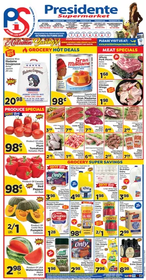 Presidente catalogue | Current bargains and offers | 2025-10-02T00:00:00.000Z - 2025-10-16T00:00:00.000Z