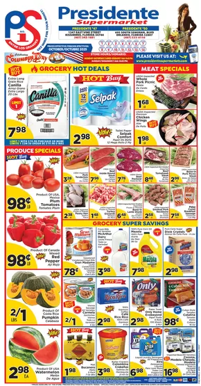 Presidente catalogue | Our best bargains | 2025-10-02T00:00:00.000Z - 2025-10-16T00:00:00.000Z