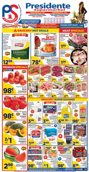Presidente catalogue | Our best deals for you | 2025-10-02T00:00:00.000Z - 2025-10-16T00:00:00.000Z