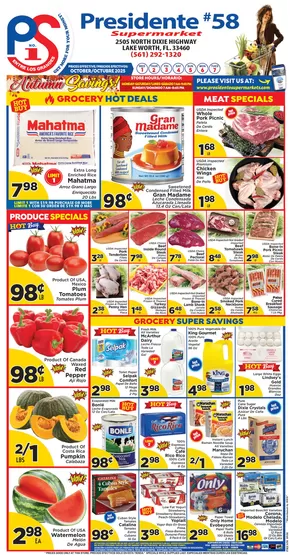 Presidente catalogue | Exclusive deals and bargains | 2025-10-02T00:00:00.000Z - 2025-10-16T00:00:00.000Z