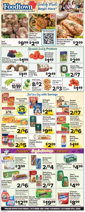 Foodtown supermarkets catalogue in New York | Exclusive deals and bargains | 2025-10-03T00:00:00.000Z - 2025-10-09T00:00:00.000Z