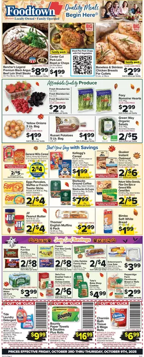 Foodtown supermarkets catalogue in New York | Our best bargains | 2025-10-03T00:00:00.000Z - 2025-10-09T00:00:00.000Z