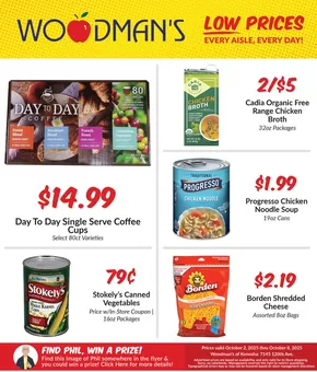 Woodman's catalogue in North Aurora IL | Current bargains and offers | 2025-10-02T00:00:00.000Z - 2025-10-16T00:00:00.000Z