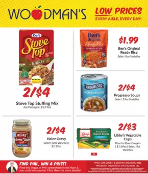 Woodman's catalogue in North Aurora IL | Top deals for all customers | 2025-10-02T00:00:00.000Z - 2025-10-16T00:00:00.000Z