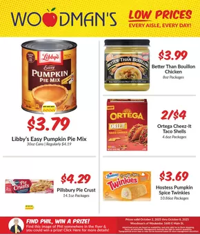 Woodman's catalogue in North Aurora IL | Current special promotions | 2025-10-02T00:00:00.000Z - 2025-10-16T00:00:00.000Z