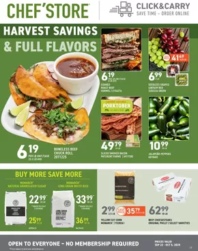 Chef'Store catalogue in Lynchburg VA | Save now with our deals | 2025-10-02T00:00:00.000Z - 2025-10-16T00:00:00.000Z