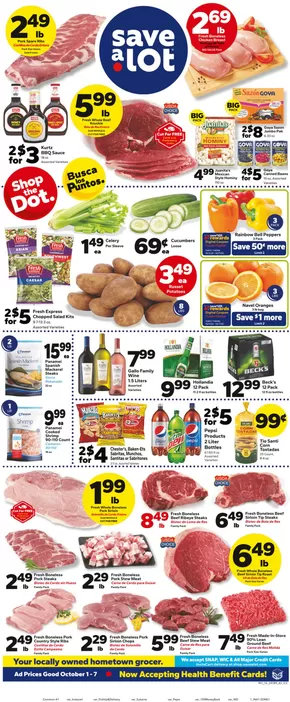 Save a Lot catalogue in Johnstown PA | Great offer for all customers | 2025-10-01T00:00:00.000Z - 2025-10-07T00:00:00.000Z