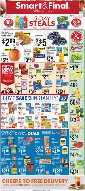 Weekly Ad Savings (10/01/2025 - 10/07/2025)