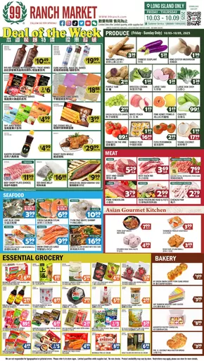 99 Ranch catalogue | Wide range of offers | 2025-10-03T00:00:00.000Z - 2025-10-10T00:00:00.000Z