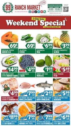 99 Ranch catalogue | Our best deals for you | 2025-10-03T00:00:00.000Z - 2025-10-09T00:00:00.000Z