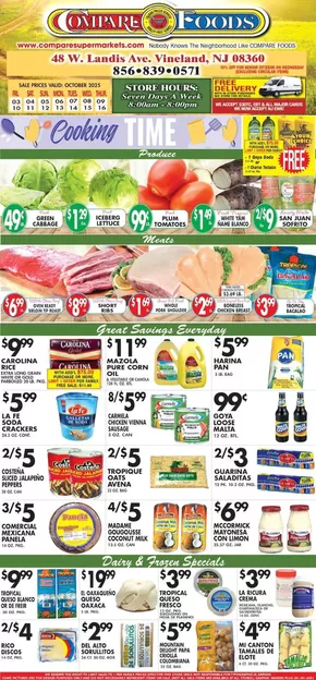 Compare Foods catalogue | Current bargains and offers | 2025-10-03T00:00:00.000Z - 2025-10-17T00:00:00.000Z