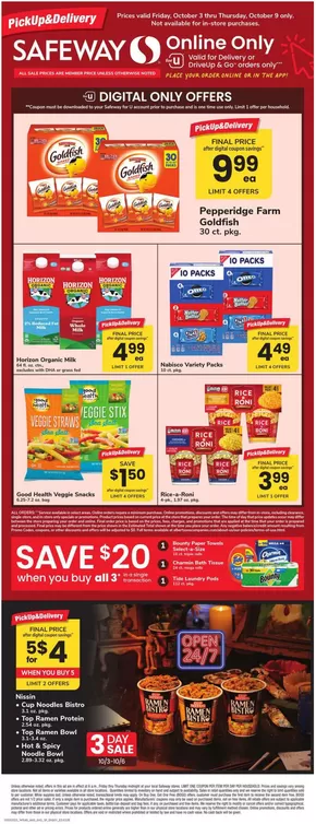 Safeway catalogue in Fairfax VA | Safeway - Eastern - SP | 2025-10-03T00:00:00.000Z - 2025-10-09T00:00:00.000Z