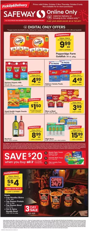 Exclusive deals and bargains