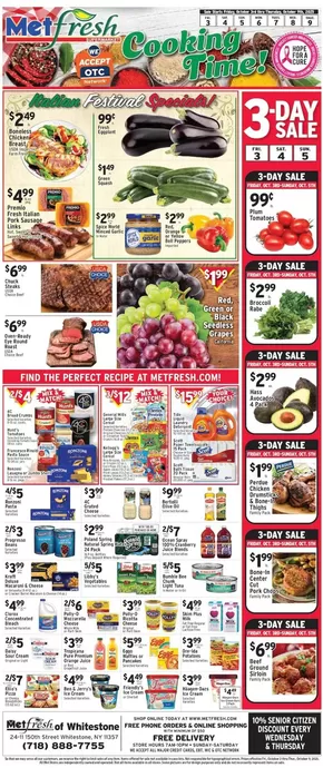 Met Foodmarkets catalogue | Exclusive deals and bargains | 2025-10-03T00:00:00.000Z - 2025-10-09T00:00:00.000Z