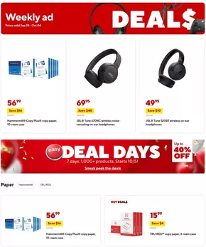 Staples catalogue in Springfield VA | Staples flyer | 2025-10-06T00:00:00.000Z - 2025-11-06T00:00:00.000Z
