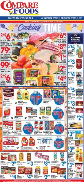 Compare Foods catalogue | Compare Foods weekly ad | 2025-10-06T00:00:00.000Z - 2025-10-20T00:00:00.000Z