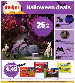 Meijer catalogue | Halloween deals | 2025-10-08T00:00:00.000Z - 2025-10-14T00:00:00.000Z