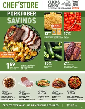 Chef'Store catalogue in Rockville MD | Current bargains and offers | 2025-10-06T00:00:00.000Z - 2025-10-20T00:00:00.000Z