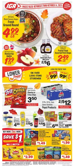IGA catalogue in Portola CA | Top offers for all bargain hunters | 2025-10-08T00:00:00.000Z - 2025-10-14T00:00:00.000Z
