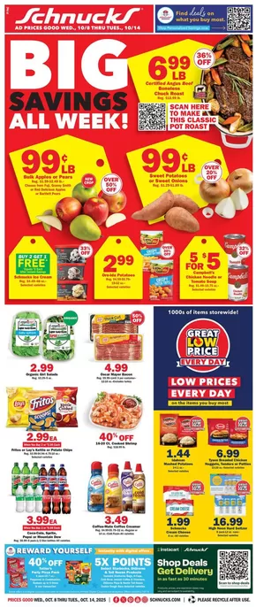 Schnucks catalogue in Florissant MO | Save now with our deals | 2025-10-08T00:00:00.000Z - 2025-10-14T00:00:00.000Z