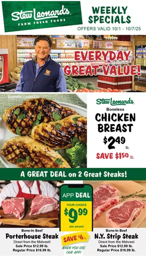 Stew Leonard's catalogue | Our best offers for you | 2025-10-07T00:00:00.000Z - 2025-10-21T00:00:00.000Z