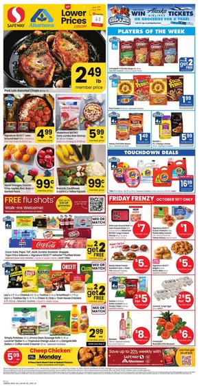 Safeway catalogue in Annapolis Junction MD | Our best deals for you | 2025-10-08T00:00:00.000Z - 2025-10-14T00:00:00.000Z