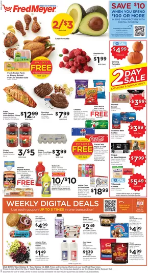 Fred Meyer catalogue in Richmond TX | Weekly Circular | 2025-10-08T00:00:00.000Z - 2025-10-14T00:00:00.000Z